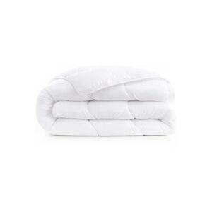 Abeil Couette de lit premium tempérée 350g blanc Aerelle soft flex Dimension - 220x240 - Publicité