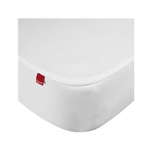 Non renseigné Drap housse protège matelas imperméable 2 en 1 Epeda blanc 200x190/200 - Publicité