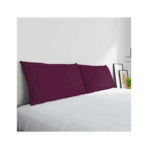 Home Mania Homemania Taies d'oreillers Simple 1 - Violet - 52 x 0,5 x 82 cm - Publicité