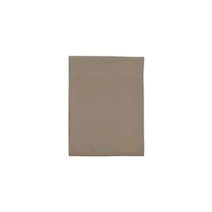 Terre de Nuit Drap plat taupe 100% coton biologique 180x290 cm - Publicité