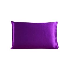 PiccoCasa Taie d'oreiller en 100% Soie de Mûrier 19 Momme 350 Fils pour Cheveux Peau Violet 51x66cm - Publicité