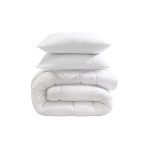 Someo Pack couette hiver 550g 220x240 et 2 oreillers éco naturel moelleux 60x60 - Publicité