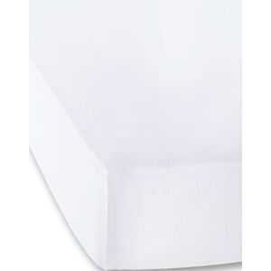 Drap-housse Jersey 40 cm blanc 1 (Lot de 2 100/200 cm)