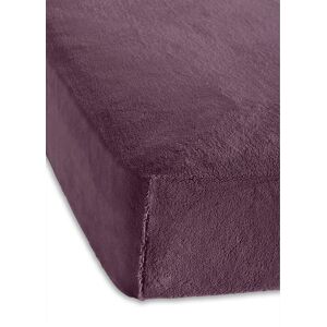 bonprix Drap-housse toucher cashmere violet 1 (100/200 cm)/2 (150/200 cm) - Publicité