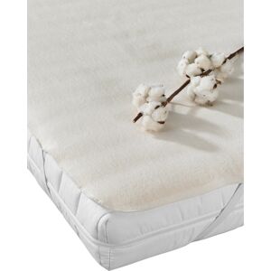 bonprix Protège-matelas en coton gratté 2 faces avec élastiques beige 1 (90/200 cm)/2 (140/200 cm)/3 (160/200 cm) - Publicité