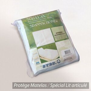 Linnea Protège Matelas Imperméable 2x80x190 Antony Spécial Lit Articulé Tpr Molleton Enduction Acrylique - Publicité