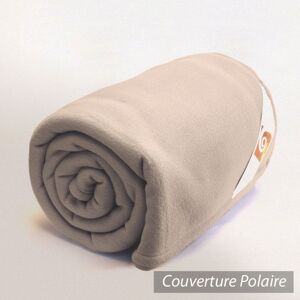 Linnea Couverture Polaire 240x300 Cm 100% Polyester 350 G/M2 Teddy Marron Sable - Publicité