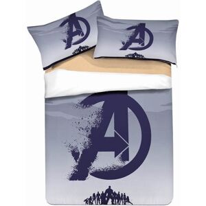 Marvel Avengers Parure De Couette 3d Imprime - 1 Housse De Couette 175 X 215 Cm + 1 Taie D'oreiller 50 X 75 Cm - Publicité