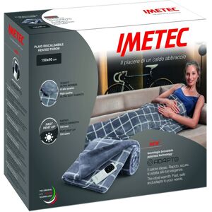 Imetec 16775 couverture et coussin chauffant Couverture chauffante 150 W Gris, Blanc Velours - Publicité