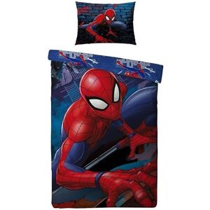 Spiderman- Parure De Couette 140x200 + Taie D'oreiller + Drap Housse 90x190 - Homerokk - Publicité