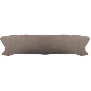 Taie Traversin 45x185cm 100% Coton 57fils Bronze 45 X 185 Gris - Publicité