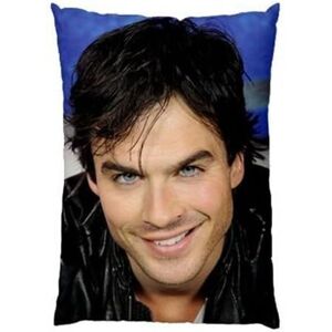 Fnigst Oreiller Nouveau Chaud Ian Somerhalder Vampire Diaries Damon Photo Taie D'oreiller Cadeau (50 Cm X 75 Cm) - Publicité