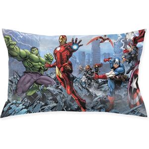 Marvel Super Hero Adventures Lot De 1 Taie D'oreiller Double Face ? Parure De Lit Super Douce Pour Enfants ? Comprend The Avengers-Avengers Assemble-30,5 X 30,5 Cm - Publicité