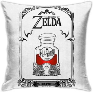 Zelda Legend ? Housse De Coussin En Potion Rouge, Taie D'oreiller Décorative Pour Canapé Et Chambre À Coucher, 45cm X 45cm - Publicité