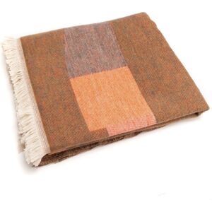 Amadeus Plaid Olivia Terracotta 130x170 Cm - Publicité