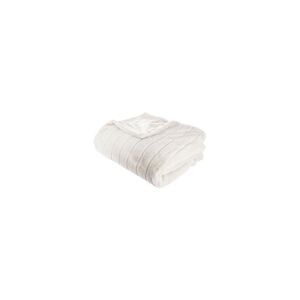 Plaid Manoir - 180 X 230 Cm - Blanc - Publicité