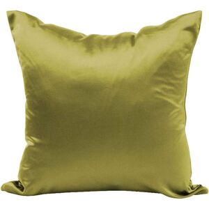 Taie D'oreiller En Satin Massif, Housse De Coussin Carrée En Soie, Sauge/Vert Olive, 18x18 Pouces/45x45 Cm - Publicité