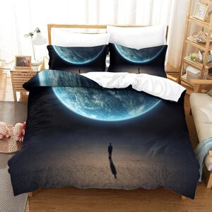 Ensemble De Housse De Couette D Universe Planet Pi¿¿Ces Ensembles De Literie En Microfibre Ultra Doux Avec Taies D'oreiller Housse De Couette Hommes Et Femmes S 200 X 200 Cm - Publicité