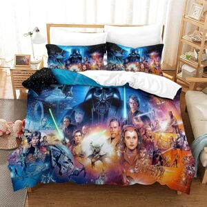 Parure De Lit Avec Housse De Couette Star Wars, Impression D Films De Science-Fiction Housse De Couette Et Taie D'oreiller , Housse De Couette Pour Homme Femme - Publicité