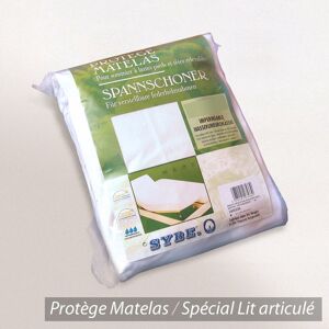 Linnea Protège Matelas Imperméable 2x70x190 Cm Antony Spécial Lit Articulé Tpr Molleton Enduction Acrylique Grand Bonnet 30cm - Publicité