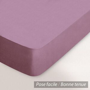 Linnea Drap Housse Uni 220x220 Cm 100% Coton Alto Raisin - Publicité