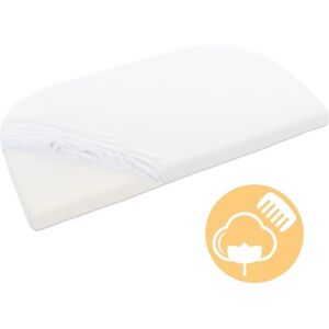 babybay® Drap housse de lit cododo Original Jersey membrane blanc 81x42 cm