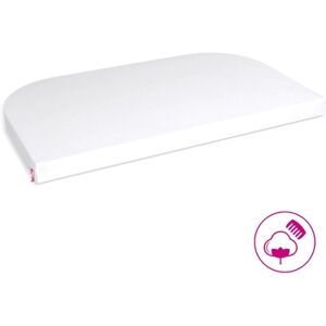 babybay Drap housse de lit cododo Boxspring XXL Deluxe Jersey blanc 105x57 cm 40x80 cm