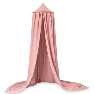 JULIUS ZÖLLNER Voile ciel de lit enfant mousseline rose Ø50 cm