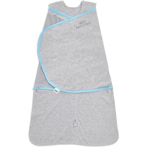 HALO® Gigoteuse d'emmaillotage SleepSack® Ideal Temp Heather grey/aqua TOG 1.5