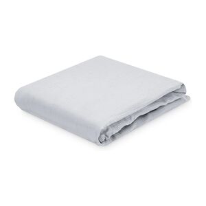 JULIUS ZÖLLNER Drap housse de lit enfant mousseline gris 70x140 cm