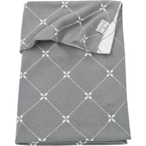 MEYCO X Mrs. Keizer Plaid bebe Louis gris 75x100 cm