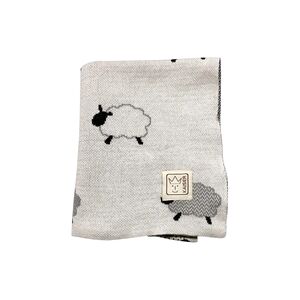 Kaiser Plaid bebe SHEEP coton bio natural combo