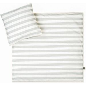 JULIUS ZÖLLNER Housse de couette enfant Organic Stripes 80x80 cm