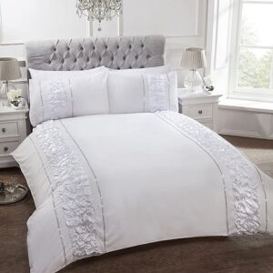 Provence Diamante Ruffled Duvet Cover Set