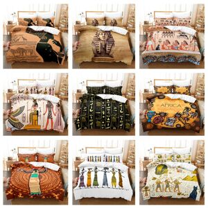 Parure de lit 3D indienne pour femme - Housse de couette et taie d oreiller - 2/3 AU210 x 240 - Lit extra large - Séchage rapide - Textile de maison doux - Publicité