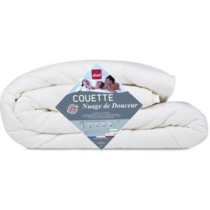 ABEIL Couette légere NUAGE de DOUCEUR 240x260 cm blanc - Publicité