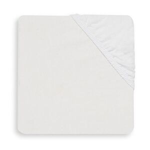 Jollein Drap-housse tissu Coton 60x120cm Blanc - Drap housse