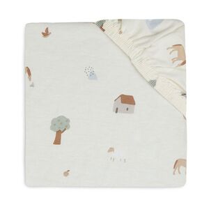 Jollein Drap-housse Jersey 60x120cm Ferme - Drap housse