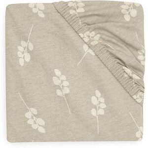 Jollein Drap-housse Jersey 60x120cm Twig Vert Olive - Drap housse