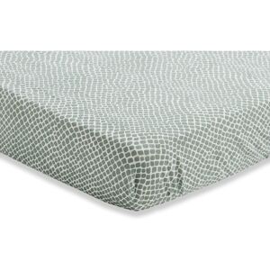 Jollein Drap-housse Jersey 60x120cm Snake Ash Green - Drap housse