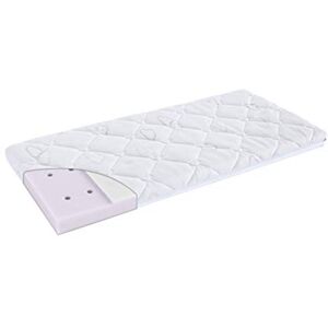 Träumeland T030731 Brise Light Matelas pour berceau à élasticité ponctuelle Noyau en mousse froide et canaux de ventilation verticaux 50 x 100 cm - Publicité