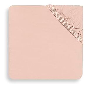 Jollein Drap-Housse en Jersey, 120 cm Longueur x 60 cm Largeur, Rose Pâle - Publicité