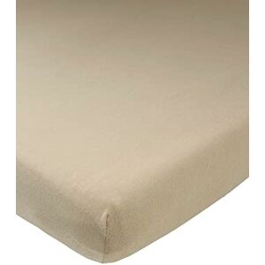 Meyco Drap-Housse pour bébé Taupe uni 40 x 80/90 cm Lot de 1 - Publicité