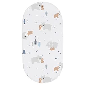 MISUVRSE Drap-housse en coton pour berceau, draps-housses, housse de matelas à langer, housse de protection pour lit de bébé, taies d'oreiller pour petit bébé - Publicité