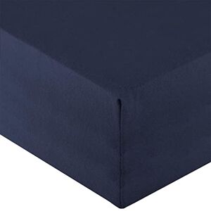aqua-textil Royal Drap-Housse lit sommier tapissier Lits à Eau Coton élasthanne XL 200x220-220x240 cm Bleu foncé - Publicité