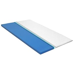 vidaXL sur-Matelas Protège-Matelas Couvre-Matelas Housse de Matelas Chambre à Coucher Maison Intérieur 160x200 cm Mousse à Mémoire de Forme Visco 6 cm - Publicité