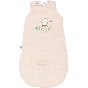 Nattou Gigoteuse d'été pour Bébé, léopard des neiges Jungo, 100 % coton (extérieur), 100 % polyester (intérieur), 70 cm, Végétalienne, Boris & Jungo, beige - Publicité