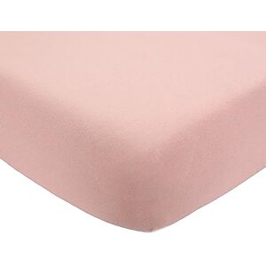 Trois Kilos Sept Drap Housse Bébé 60x120 cm 100% Coton Label Oeko-TEX Jersey Extensible Vieux Rose - Publicité