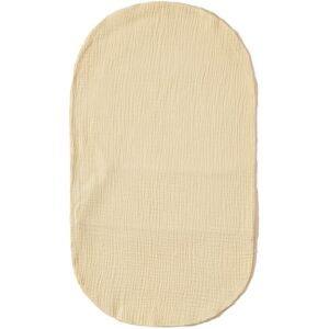 UNFAIRZQ Housse de matelas ovale en coton respirant pour berceau de bébé 38,1 x 66 cm - Publicité