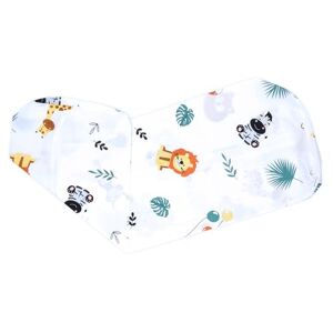 Totsy Baby Housse de Protection pour Tour de lit bébé 70 cm la taie Protection des Bords de lit Housse de Rechange pour Cadre de lit Coton Safari - Publicité